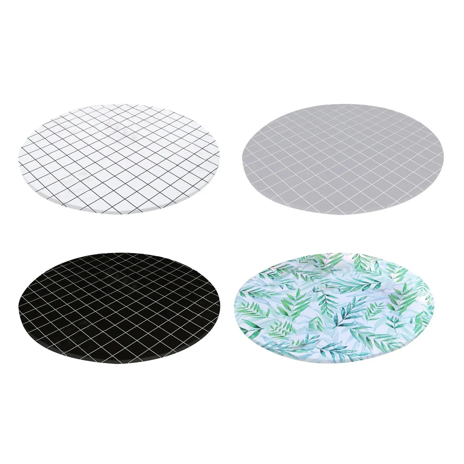 

Round Polyester Table Cloth Dinner Table Cover Dust Proof for Dining Room