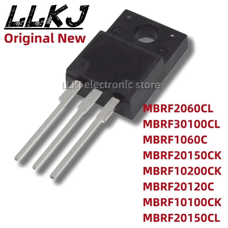 

1 шт. MBRF2060CL MBRF30100CL MBRF1060C MBRF20150CK MBRF10200CK MBRF20120C MBRF10100CK MBRF20150CL TO-220F MOS FET TO220F