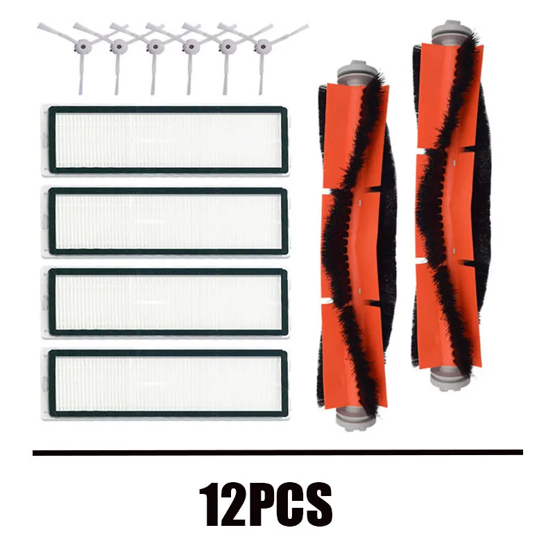 

Комплект запчастей для роботов-пылесосов Roborock HEPA фильтры, щетки, швабра
