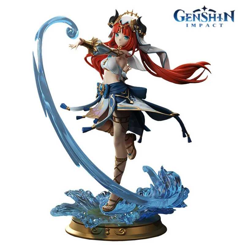 

27 см аниме Genshin ударная фигурка Nilou модель фигурки кукол ПВХ экшн-фигурки статуя коллекционный Декор кавайная игрушка подарок