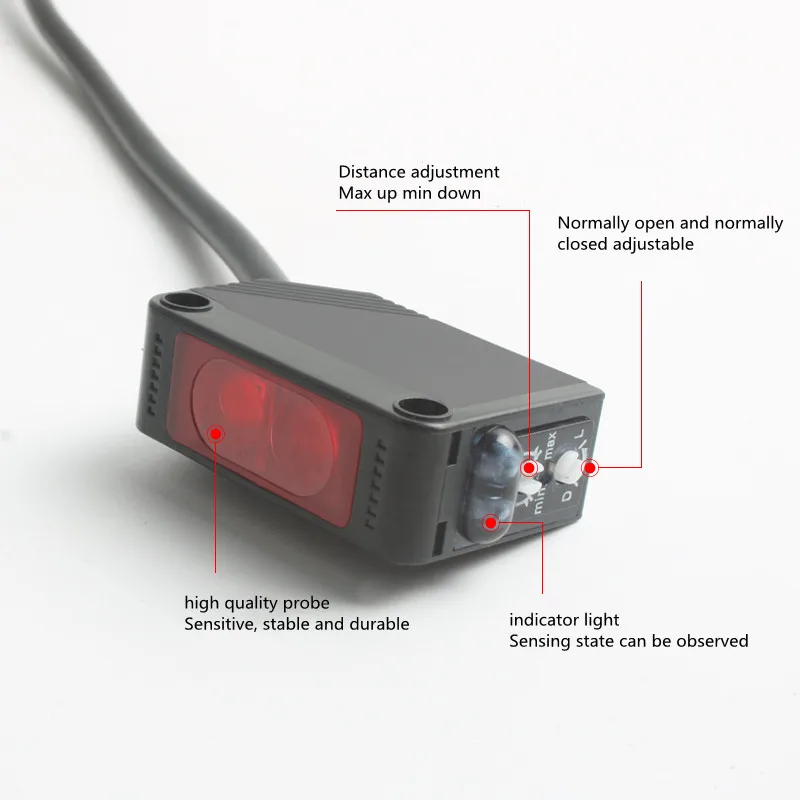 

E3Z-D61Photoelectric switch sensor DC12-24v NPN new original E3Z-R61 E3Z-D62 E3Z-D81 E3Z-R81 E3Z-D82