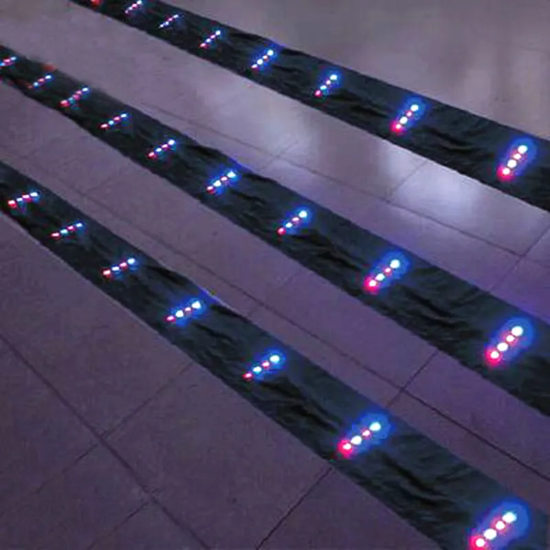 Бесплатная доставка большой 15-метровый светодиодный змейный хвост змей