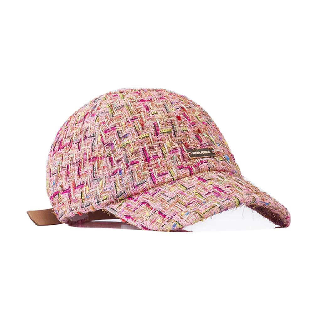 X196 модная повседневная теплая цветная бейсболка из окрашенной ткани