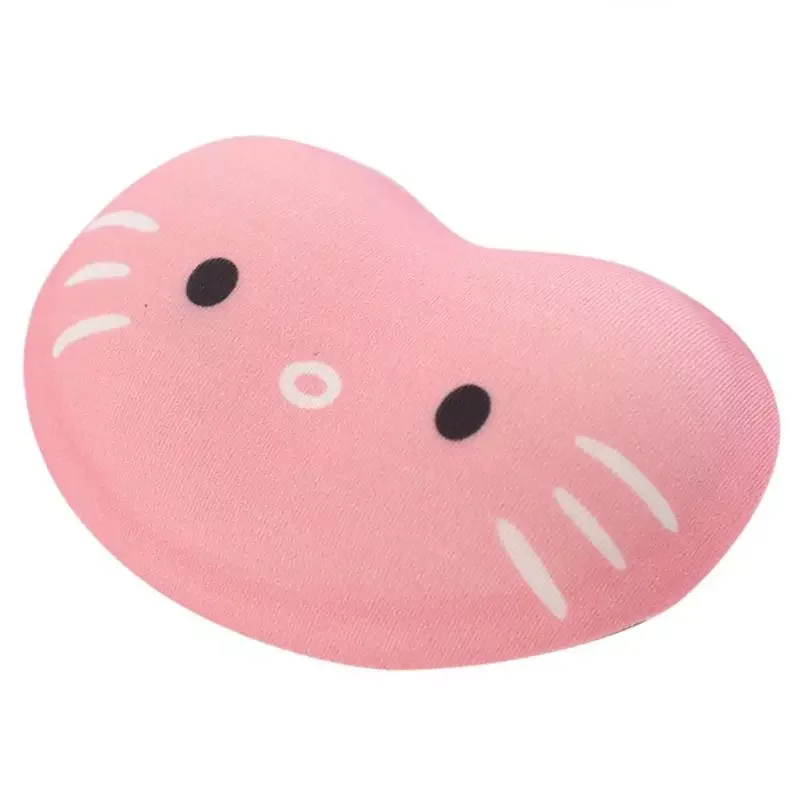 

Cute Cat Silicone Wrist Rest Mouse Hand Pad Comfortable Soft Environmentally Friendly for Desktop Computer Hand Support Cushion