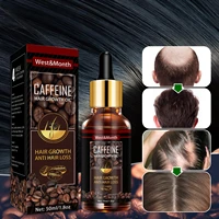 caffeine hair growth essential oil hair care hairoil soft hair scalp hair scalp massage nutrition essence moisturize and nourish