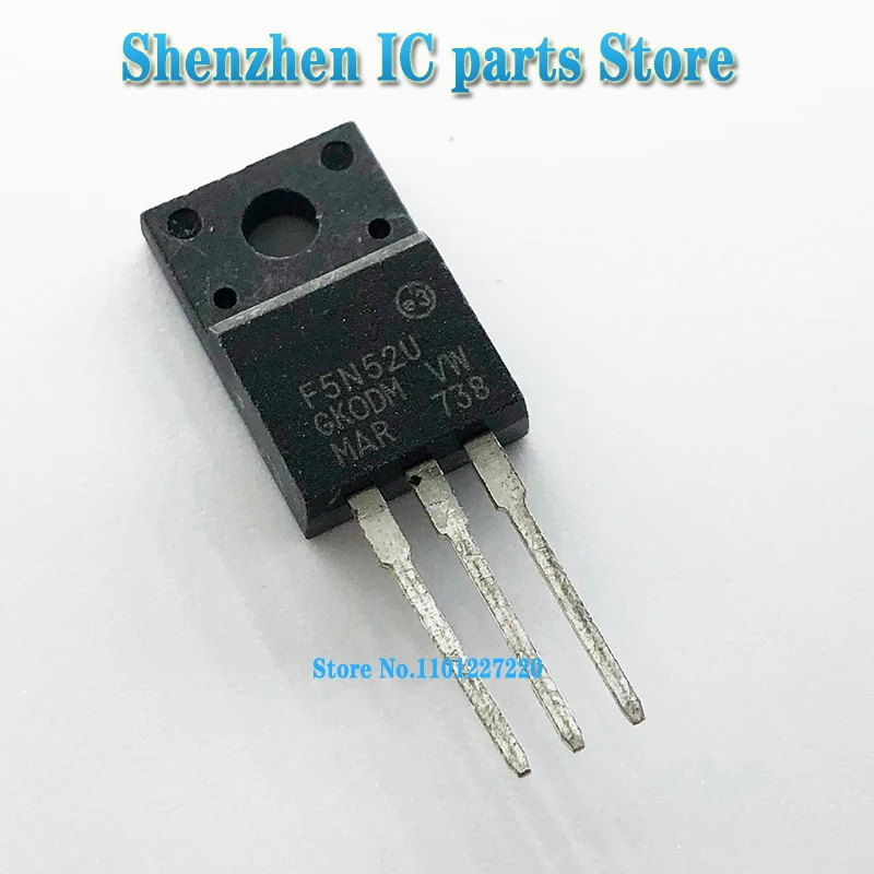 

5 шт./лот STF5N52U STF5N52 F5N52U 5N52U TO-220F