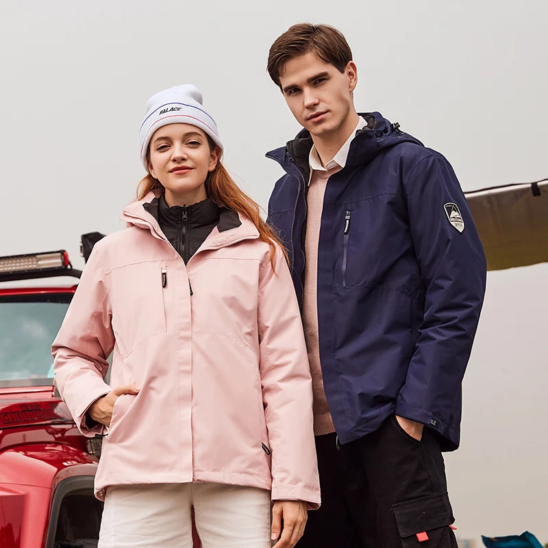 Ветрозащитная куртка унисекс на хлопковой подкладке корейская бархатная