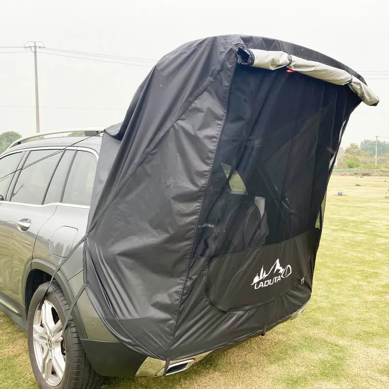 

For Self-driving Tour Barbecue Camping Hiking Tent SUV Car Trunk Tent Sunshade Rainproof Rear Tent Simple Motorhome