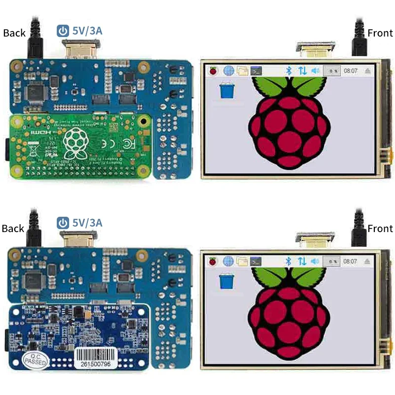 Raspberry Pi Zero 2 Вт к 3B Плата расширения 4 x usb-хаб 10/100M Ethernet RJ45 HDMI-совместима с Banana M2