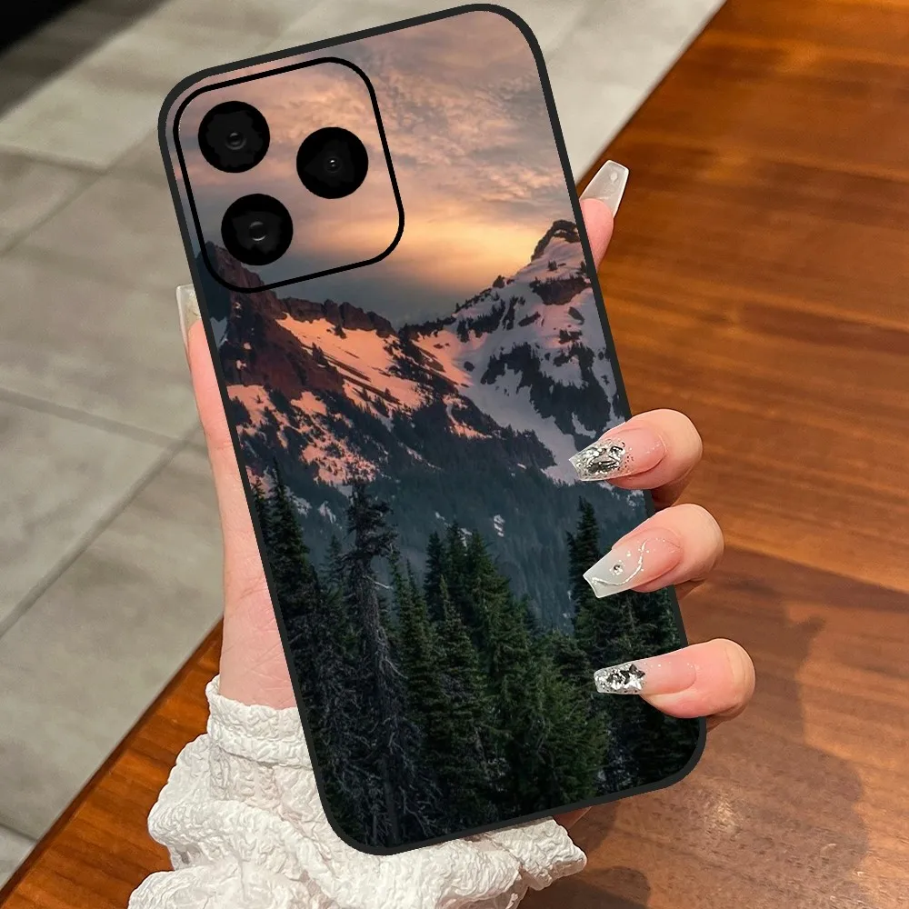 Чехол для телефона Mountain Forest iPhone 8 15 Plus 11 12 13 Pro Max 14 15Pro