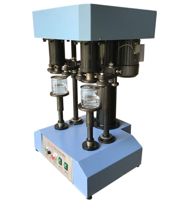 Полуавтоматическая двойная головка круглая алюминиевая машина для пива