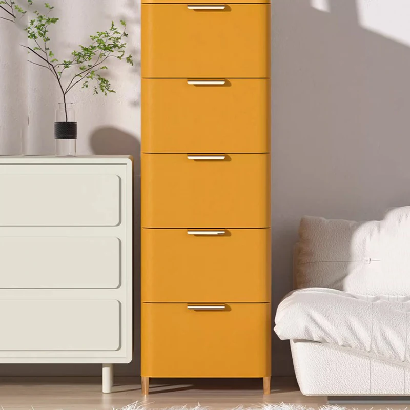 Шкаф для хранения спальни шкаф элегантные ручки высокий дизайн белый