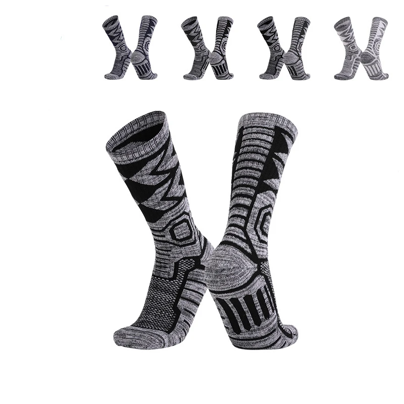 Sport Sock  Sports Thickened Towel Bottomed Mountaineering Socks Men's Women's Ski Socks Winter Warm Middle Tube Sports Socks
