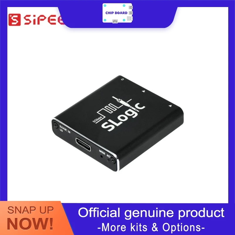 Логический анализатор Sipeed SLogic16U3 USB3 с 16 каналами, выборкой 800 мсс и регулируемыми порогами (art.: 3920d474e2f94) - 3920d474e2f94