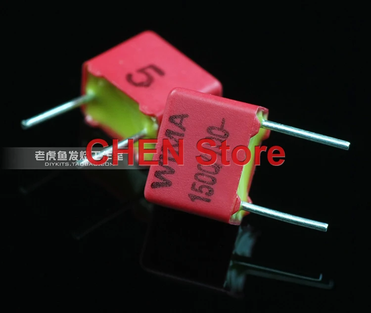 German FKP2 WIMA film capacitor hi-fi audio 33p 47p 68p 100p 220p 330p 470p 680p 1nf 2.2nf 4.7nf 6.8nf 10nf 22nf 1000v 630v 100v