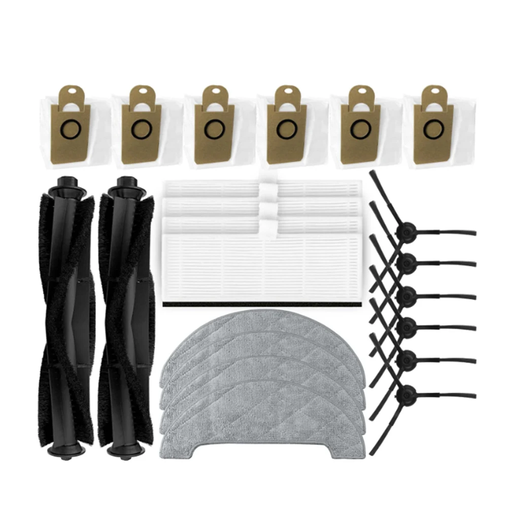 

Запчасти для L11, основная щетка, вращающаяся боковая щетка, Hepa фильтр, Швабра, тряпка, пылесборник