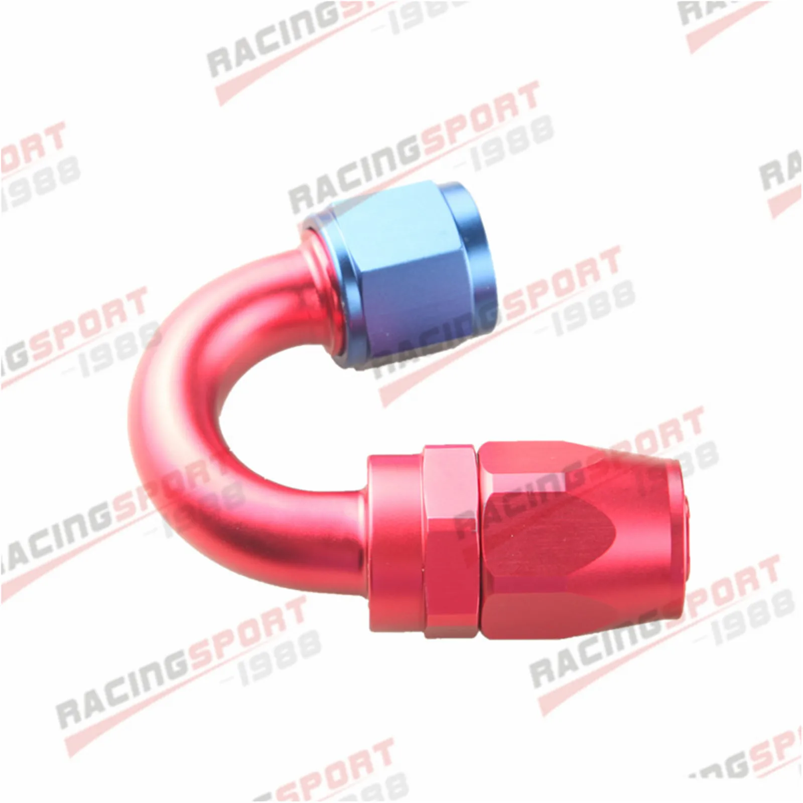 -6 AN-6 180-градусный поворотный адаптер для шланга масляного топливопровода