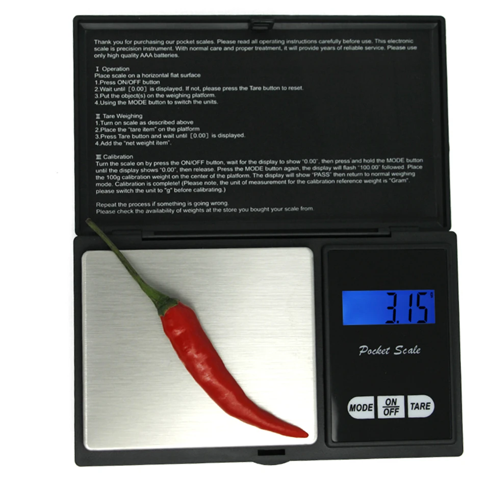 

100g 200g 500g x 0.01g Digital kitchen Scale Jewelry Gold Balance Weight Gram LCD Pocket weighting Electronic Scales