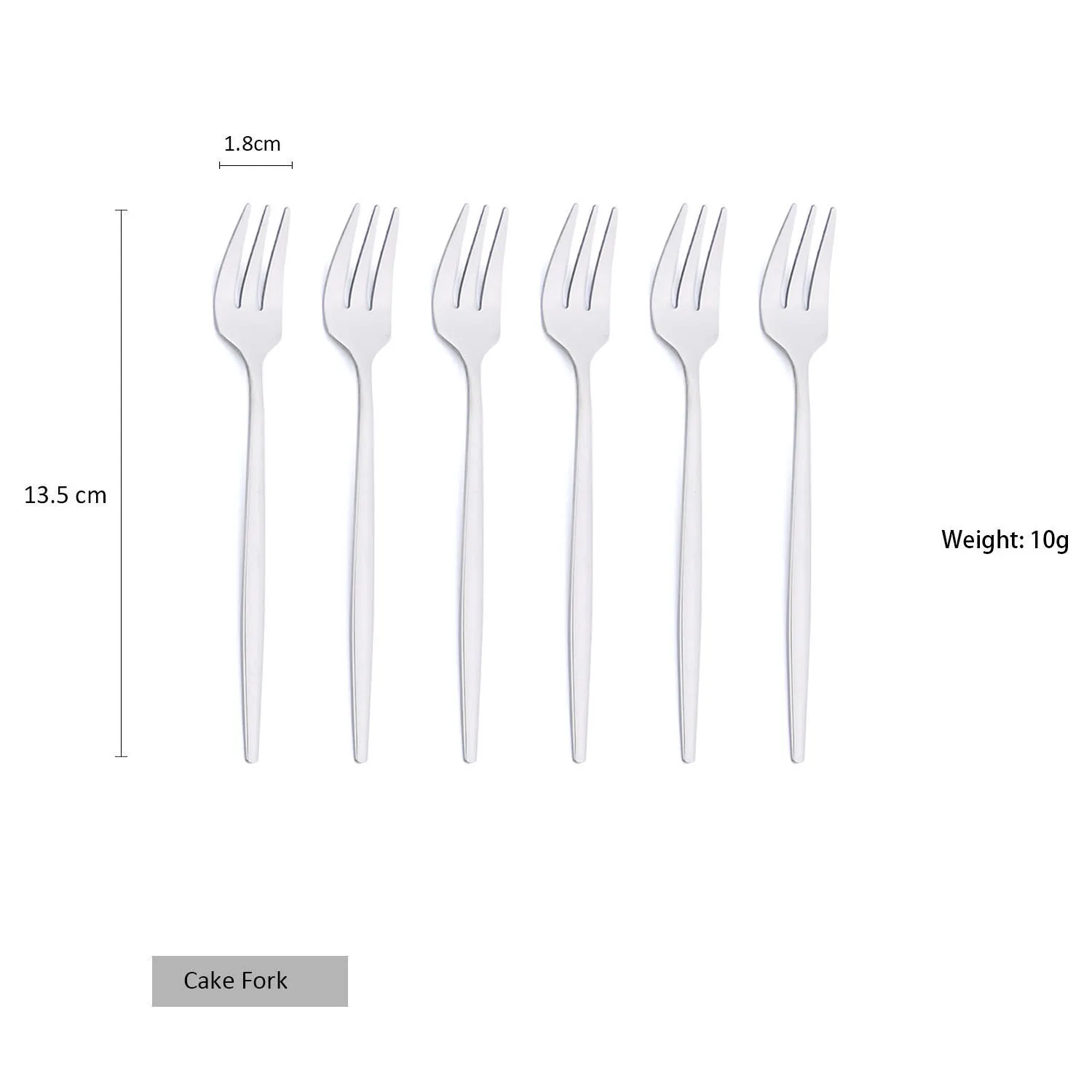 

Набор вилок JANKNG из нержавеющей стали, 6 шт.