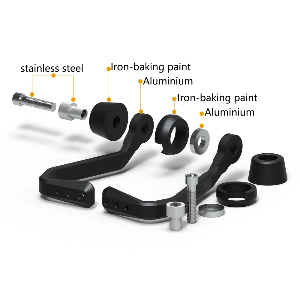 Комплект защиты рычага тормоза и сцепления для KTM 790 Duke / 890 R GP 2018-2023