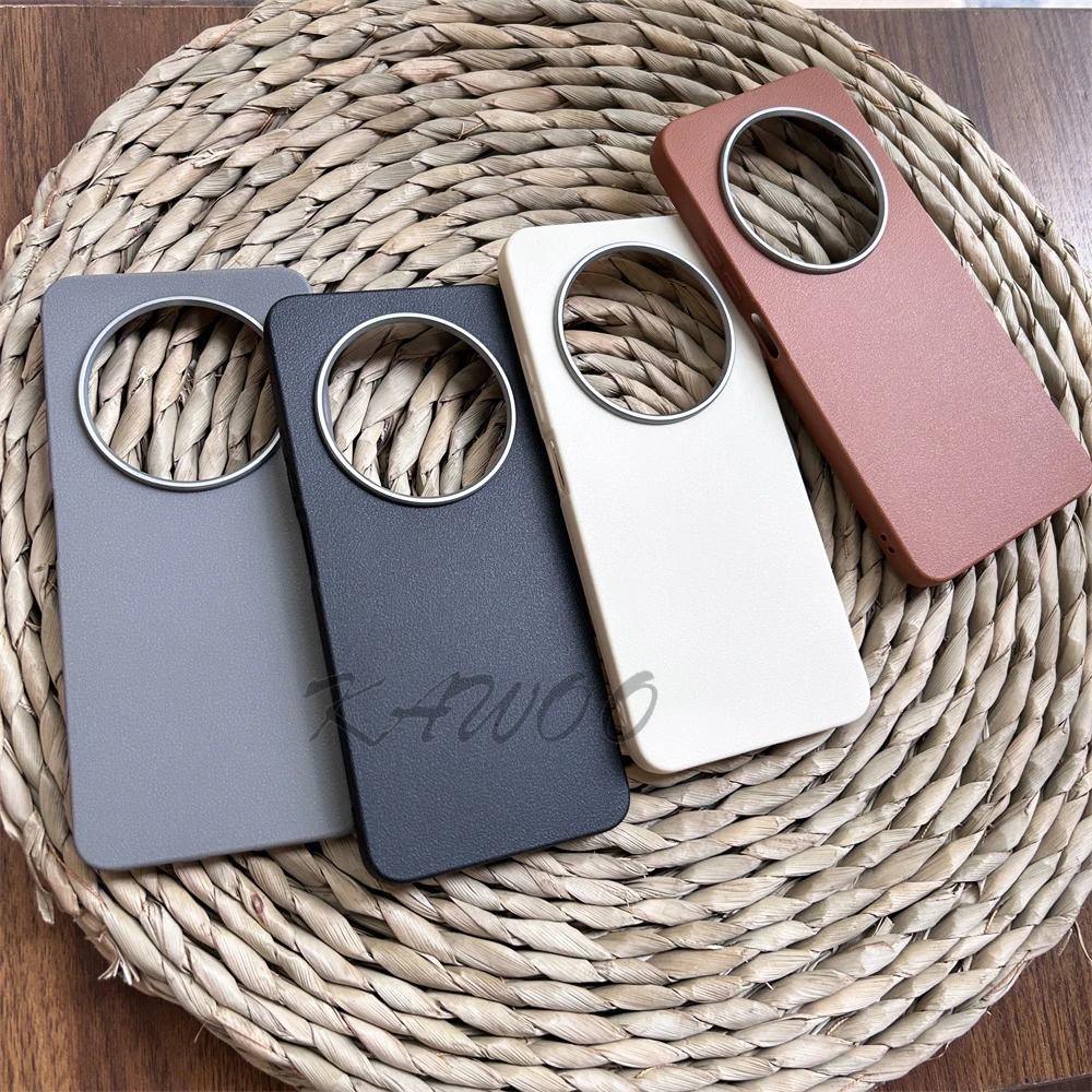 Leather Skin Soft TPU Slim Case Cover For Reno 12F F27 Pro Plus 5G Shockproof Cellur Phone Funda Capa Coque