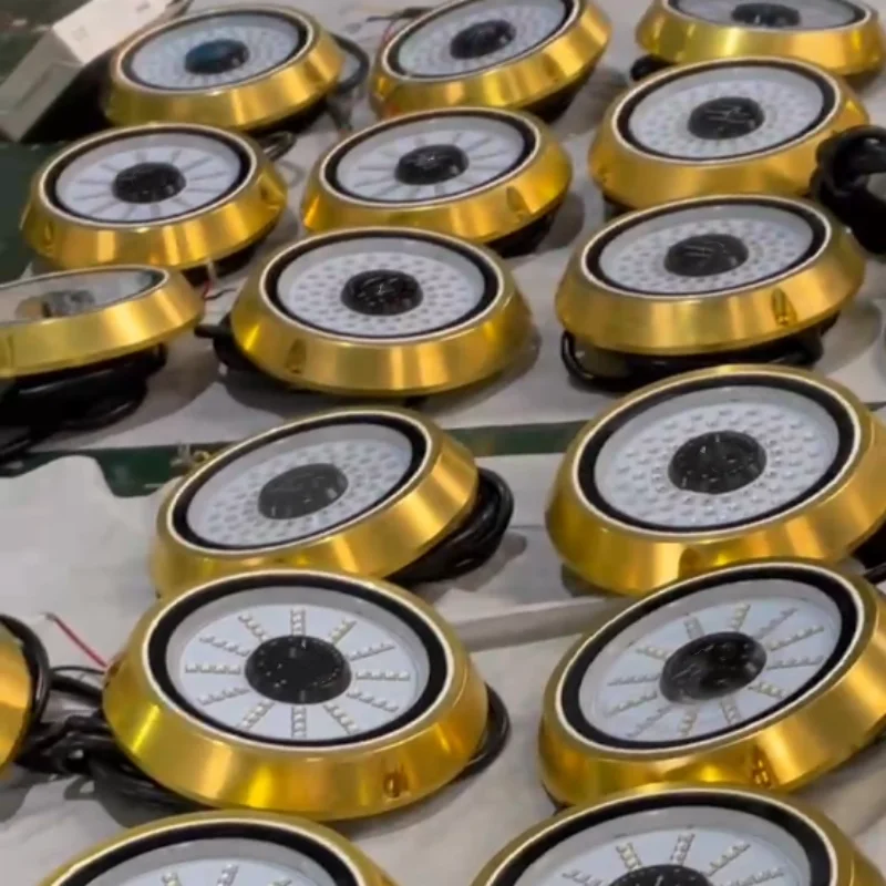 144 Вт быстрая доставка RGBW RGB бронза водонепроницаемый IP68 лодка яхта погружной