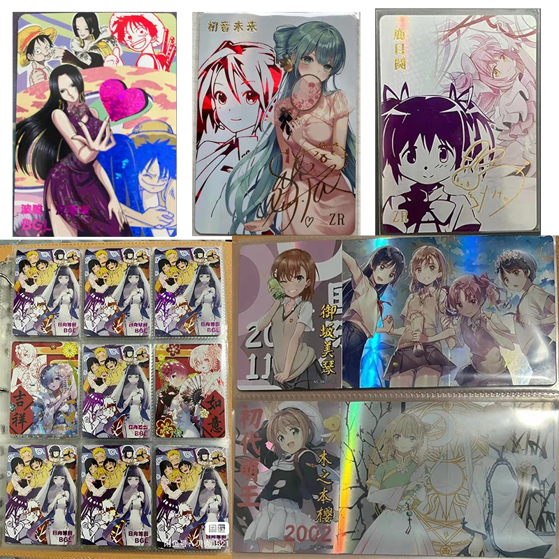 Коллекция редких карт из аниме История богини Хатсуне Мику Рем фигурка ZR PR BGL три