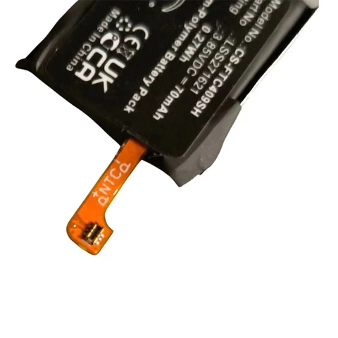 Аккумуляторная батарея LSS271621 для умных часов Fitbit Charge 3, FB409, 3,85 В, 70 мАч