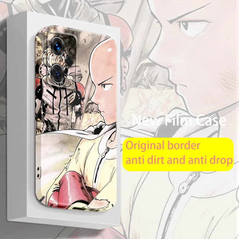 

Cartoon ONE PUNCH-MAN For Redmi Note 12 11 11T 10 10S Pro Plus 5G K60 K50 K40 K30 9A Feilin Film Phone Case Hard Cover