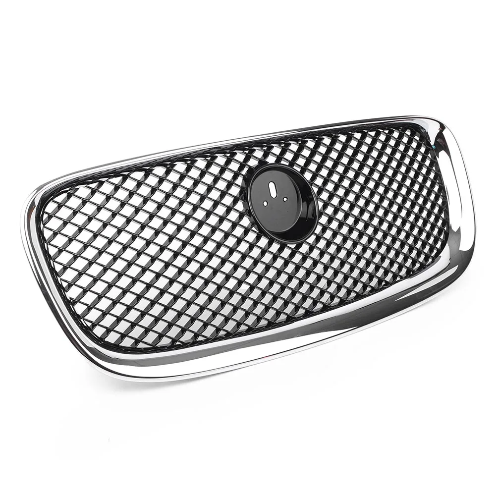 Передний бампер автомобиля верхняя решетка сетчатая аксессуары с логотипом для