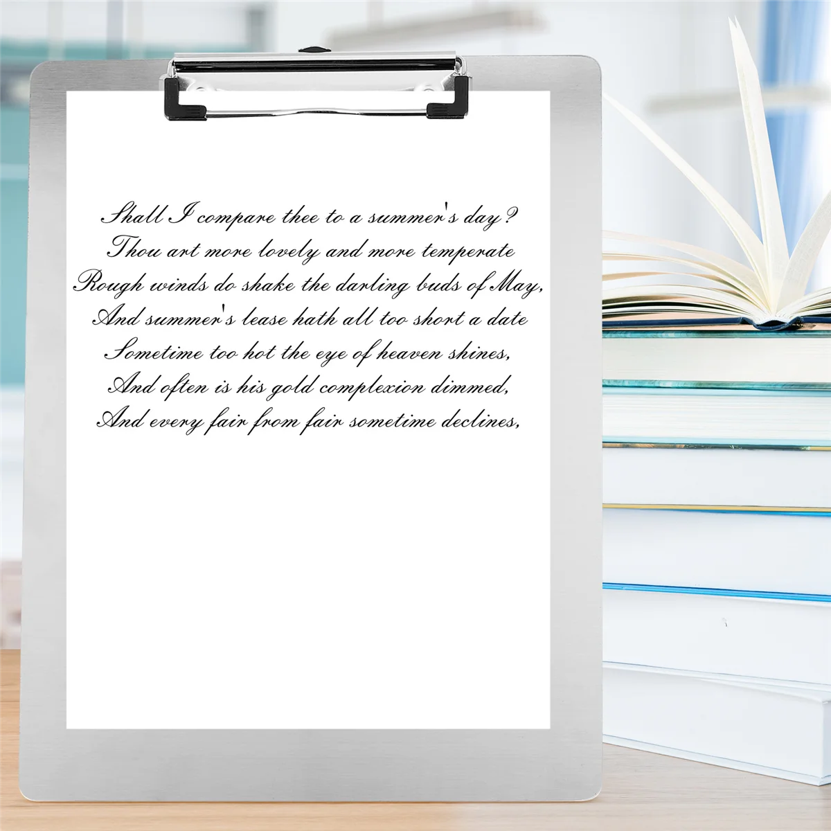 Металлическая папка-буфер обмена A4 папка-зажим из нержавеющей стали для хранения