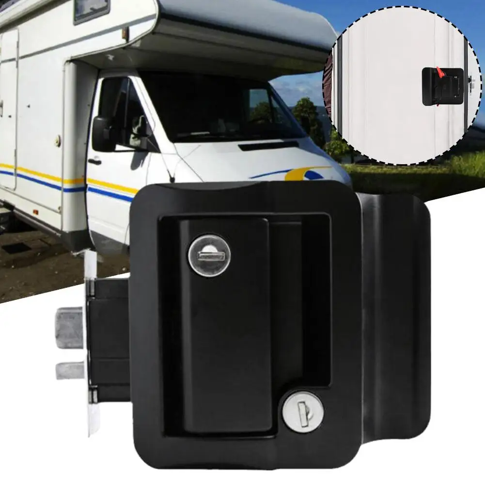 

RV Special Door Lock RV Paddle Entry Door Lock Push-type Modified Door Special Car Locks Car Accessories Motorhome RV V2Q5