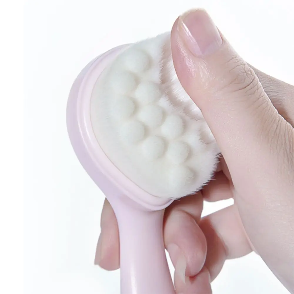 Мягкие волосы ручная подвеска дизайн удаление макияжа очищающие кисти для лица