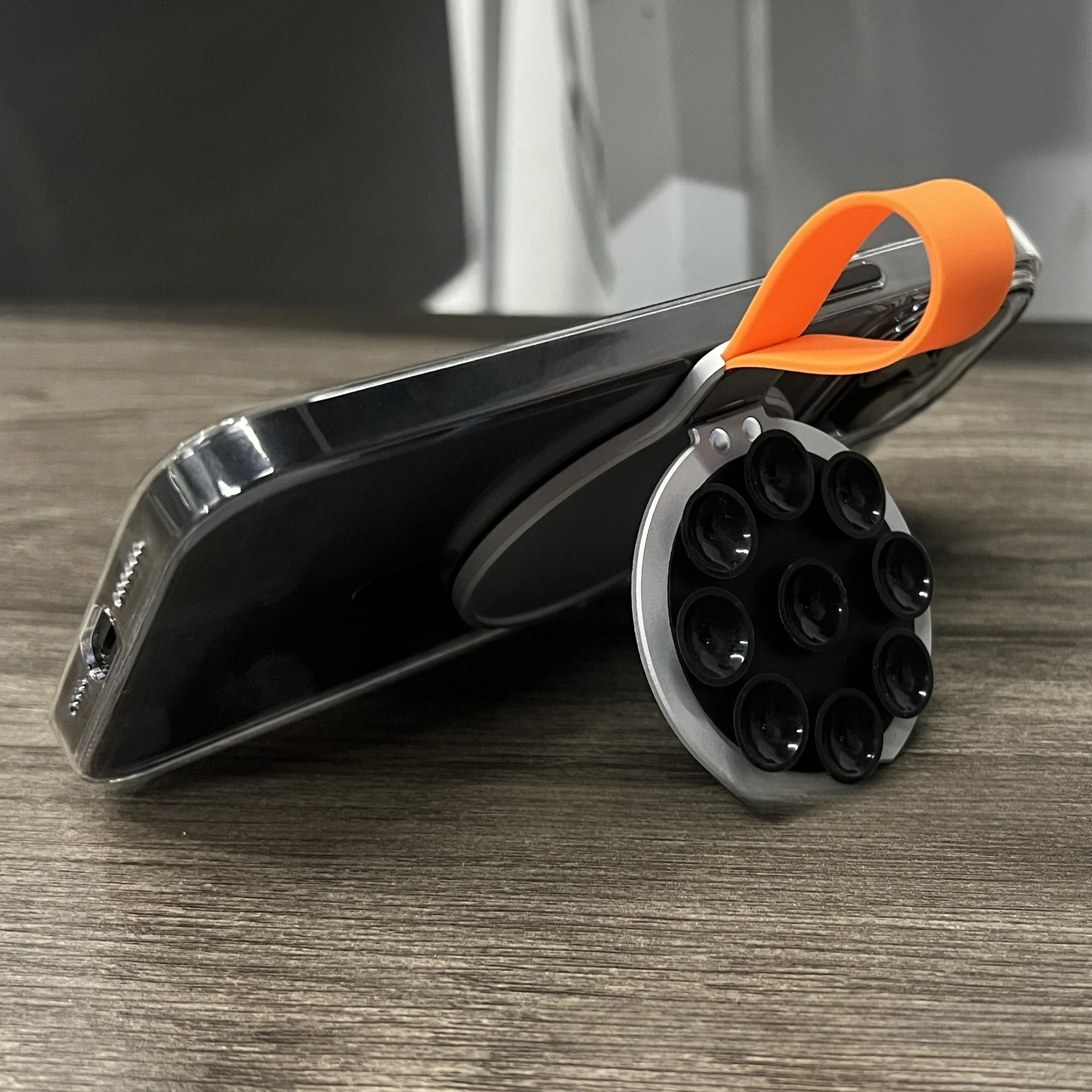 Для MagSafe магнитный складной держатель для телефона на присоске силиконовый