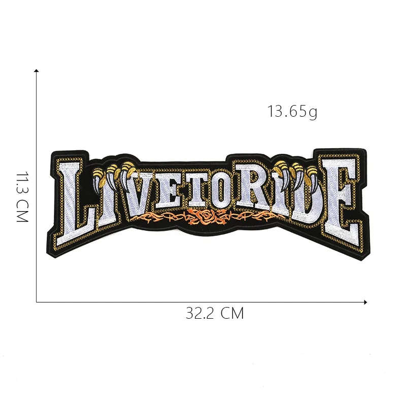 Крутые нашивки с Орлиной лапой для езды вышивка одежды наклейка в стиле панк