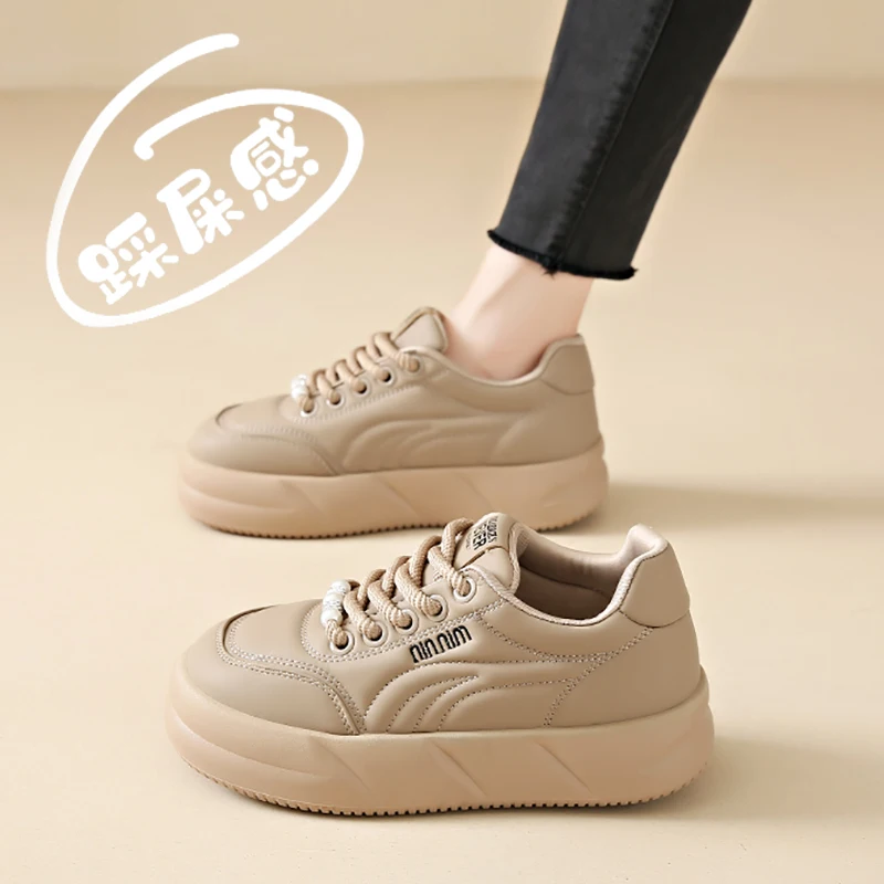 Летняя обувь женские мокасины на танкетке 2024 сабо платформе осенние