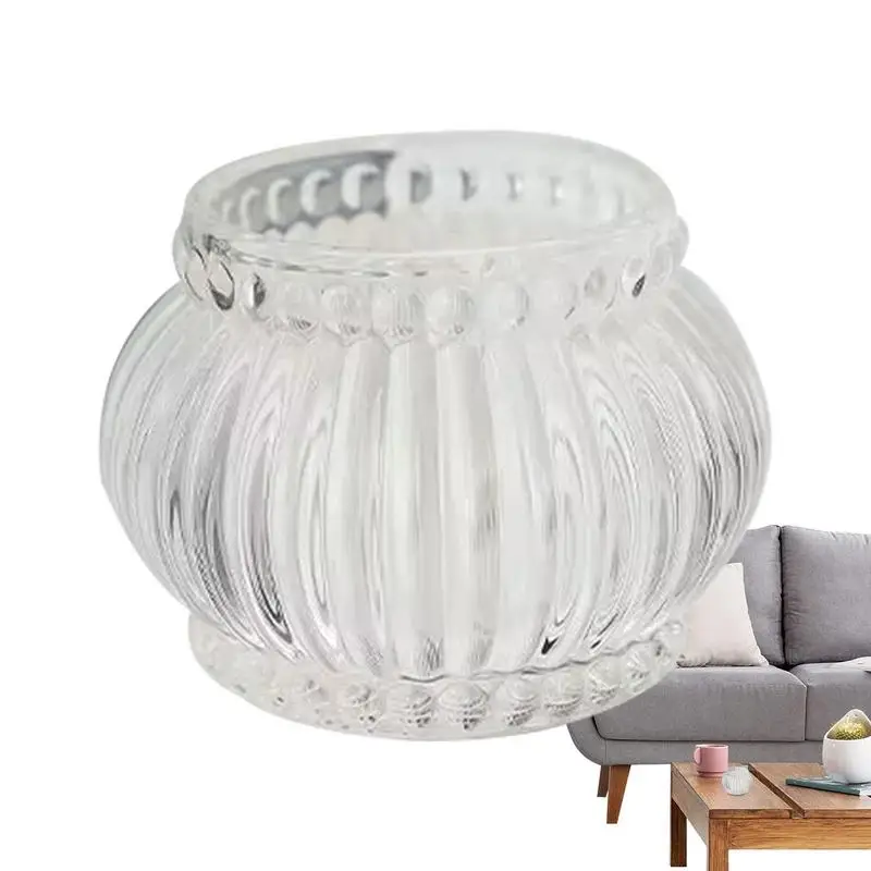 

Candlestick Holders Transparent Candle Stick Holders Tea Light Candle Stands For Wedding Table Decor Christmas Gift Home