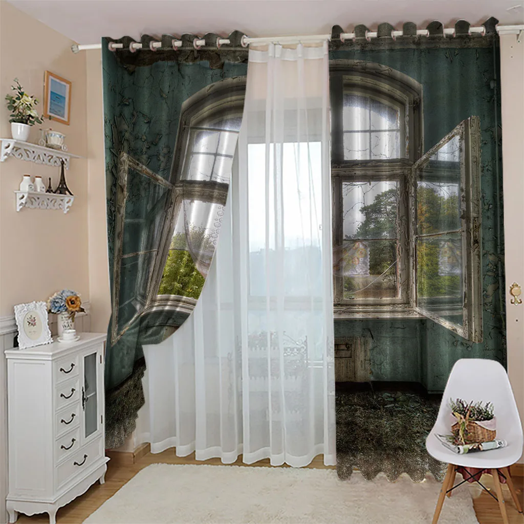 Роскошные шторы по индивидуальному заказу для гостиной распродажа винтажные