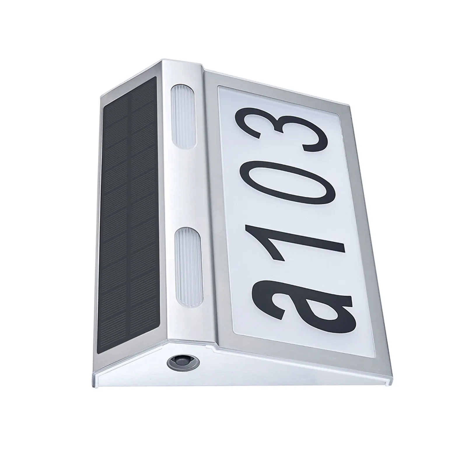 

Solar House Numbers LED Light 3 Lighting Mode Wall Automatic Light for Outdoor Home Yard Garage