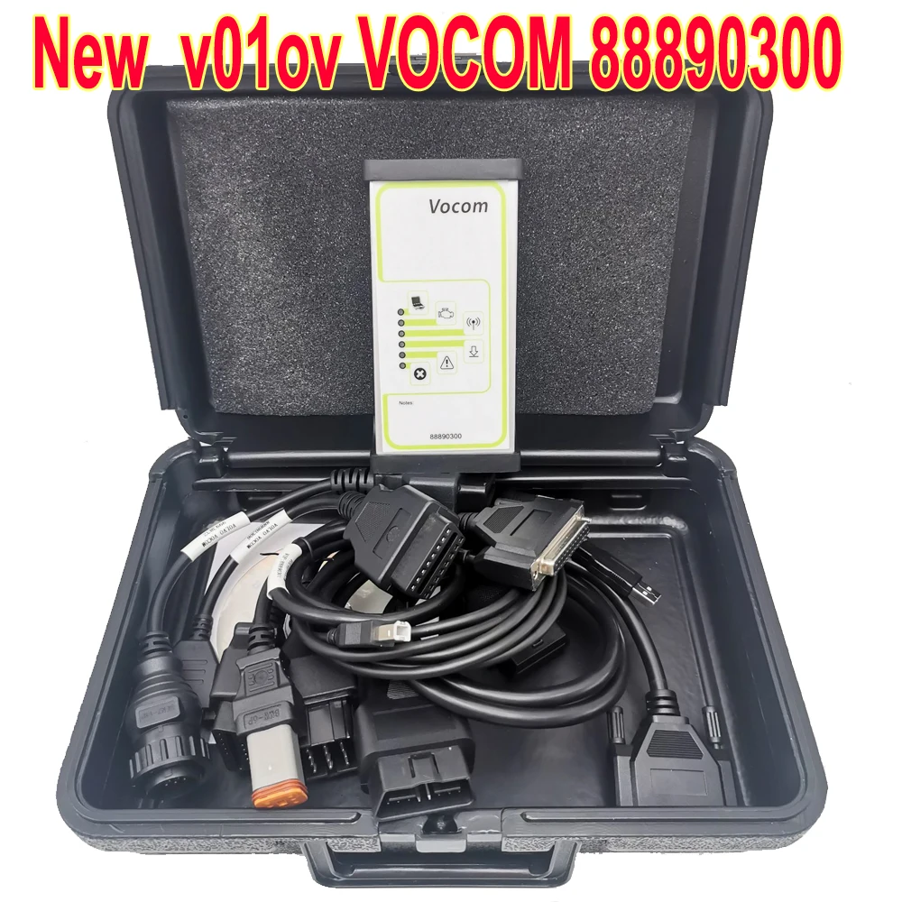 Инструмент для диагностики грузовика VOCOM 88890300 PTT2.8.13 Tech для V0lv0 сканер для экскаватора грузовика, устанавливаемый надежный vocom tech ptt2.8.13