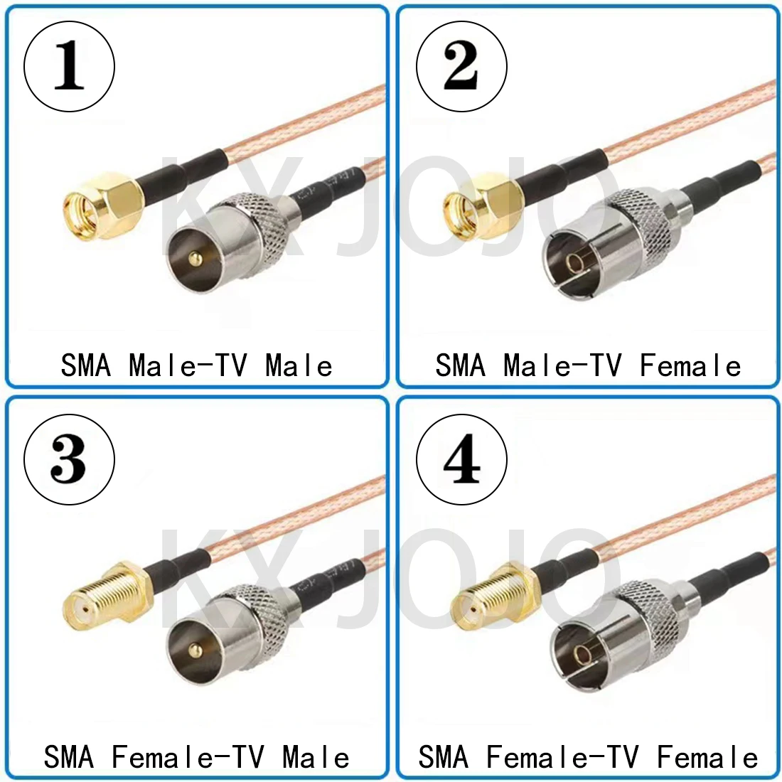 

Коаксиальный кабель SMA F к TV F разъем/штекер RG316 радиочастотный удлинитель антенны 10/15/20/30/50 см