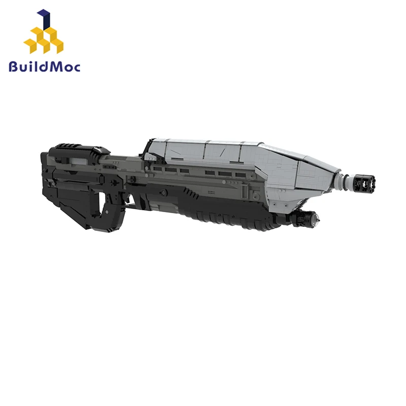 

Buildmoc Halo игровое оружие, пулемет, игрушка, Военный Набор MOC, строительные блоки, игрушки для детей, подарки, игрушки, 3241 шт. кирпичей