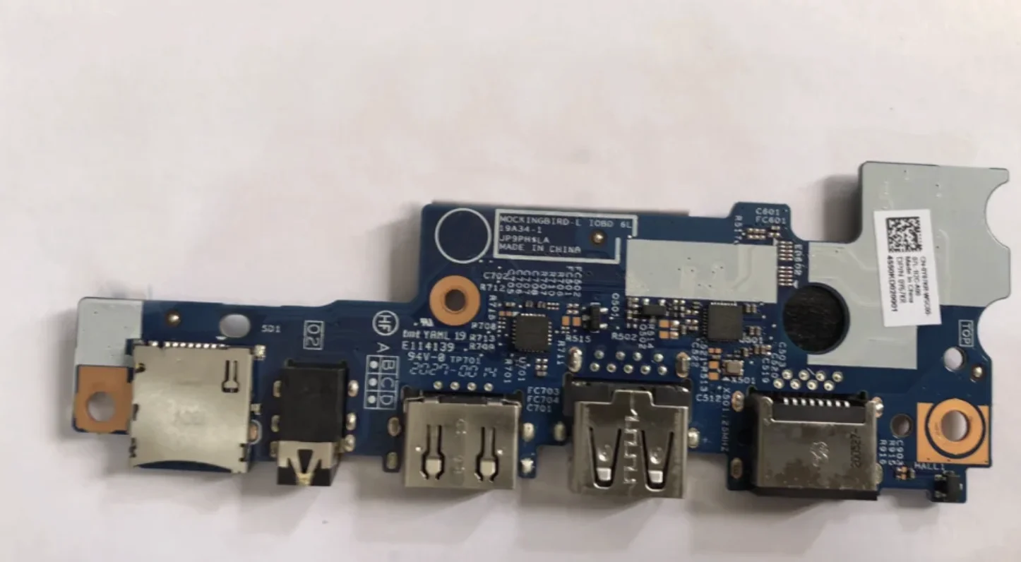 Для Dell Latitude 3410 3510 E3410 E3510 USB-порт аудиоинтерфейса, плата WLAN IO 0Y67KR Y67KR 19A34-1 (art.: 3920daa3c2fc5) - 3920daa3c2fc5