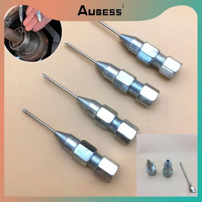 

0.9mm Needle Nozzle Syringe Lubrication Easy To Store Durable Distributor Nozzle Stainless Steel Needle Type Needle Grease Tool