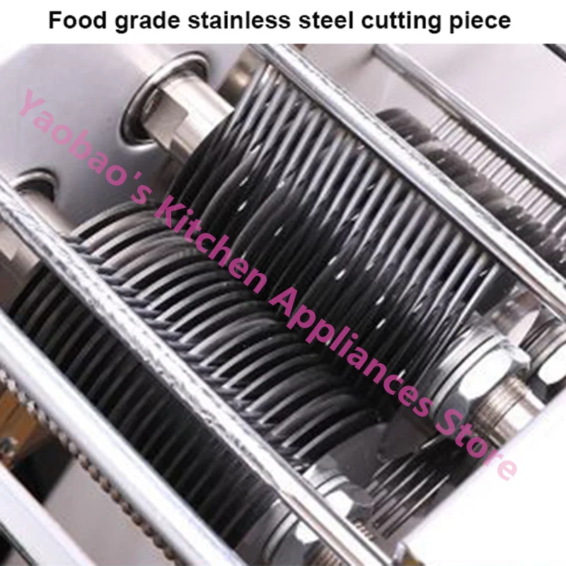 650 Вт коммерческая машина для нарезки мяса многофункциональная домашняя