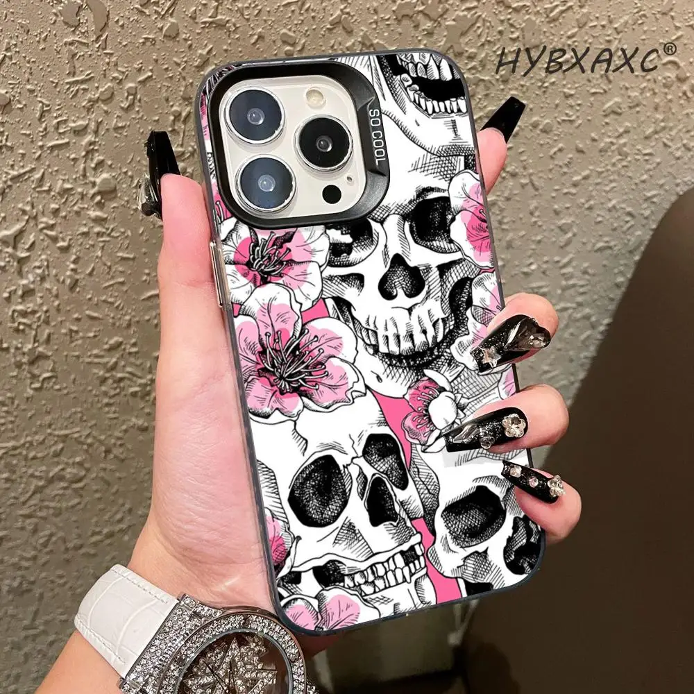 Фото Мягкий чехол-накладка с принтом черепа для Xiaomi Poco C85 X3 NFC C71 F4 F5 F3 X4 X3 Pro №1