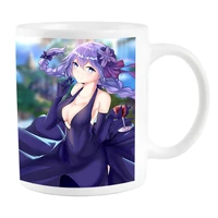 hyperdimension neptunia neptune cup mug cosplay prop high temperature color changing mug cups