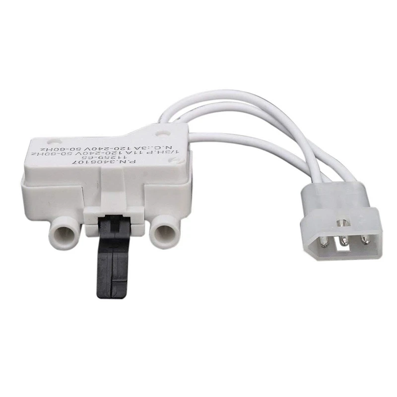 

2 шт. дверной выключатель для сушилки для 3406109 3406107 джакузи, Kenmore, Sears, Maytag, Roper, Estate