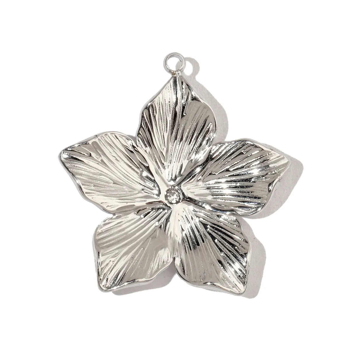 3 шт./лот подвески в виде раковины из нержавеющей стали женские серьги с цветком