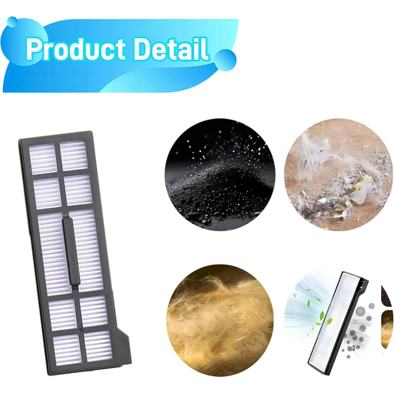 Комплект аксессуаров для замены Eufy X10 Pro Omni основная щетка пылесоса тканевые